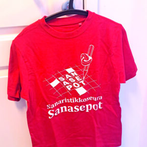 Sanaseppo-paita punainen 6XL