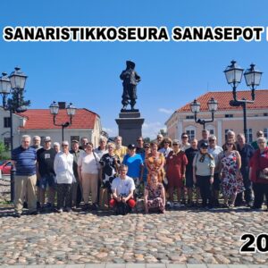 Sanaseppo-kalenteri 2027 kansi